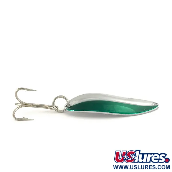Cuillère TODDCO Main Liner, Nickel / Vert, 21g, Vintage USA, #7486