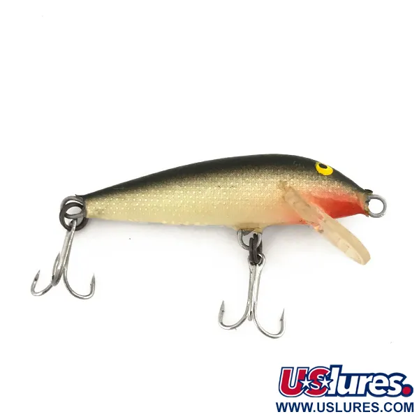 Rapala Original Floater F5 Poisson-nageur, S (Silver), 2.5g, Balsa, #7493