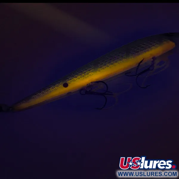 Smithwick Suspending Rattlin’ Rogue Jerkbait, Argent-Bleu, 10g, #7496