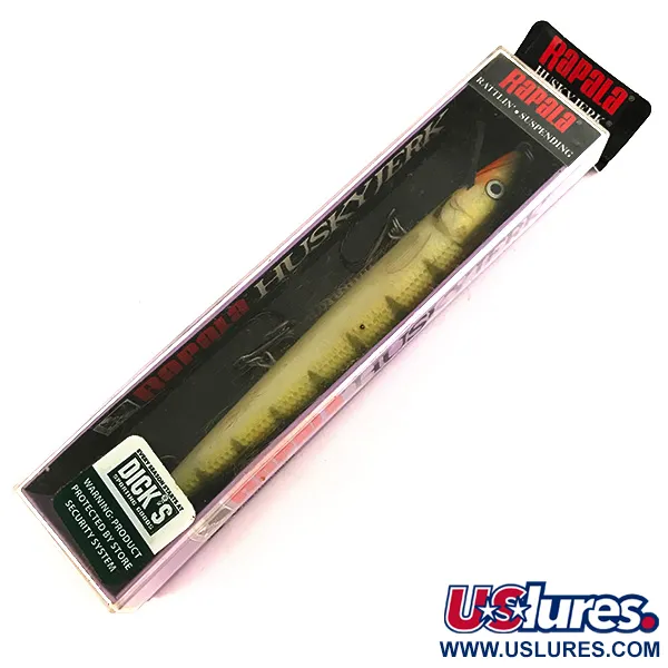 Rapala Husky Jerk HJ 14 Suspending, Yellow Perch, 18g, bruiteur, #7498