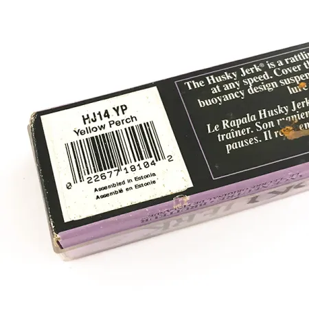 Rapala Husky Jerk HJ 14 Suspending, Yellow Perch, 18g, bruiteur, #7498