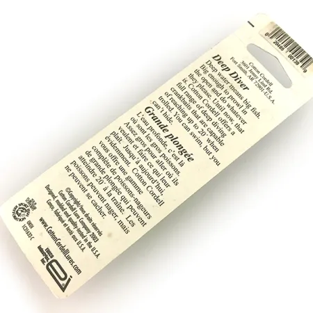 Cotton Cordell Wally Diver Deep Diver, Chartreuse, 14g, #7499