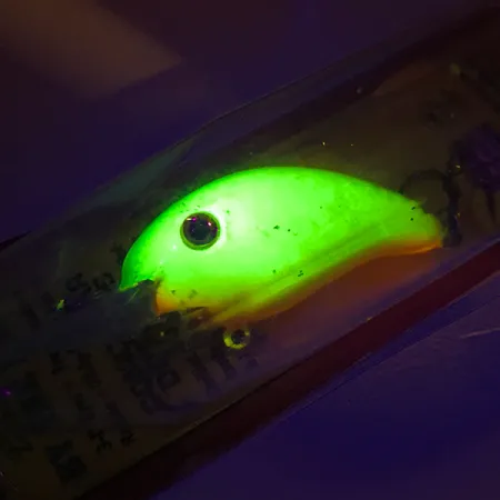 Strike King Pro Model 3XD Crankbait, Chartreuse, 12g, Rattle, #7501