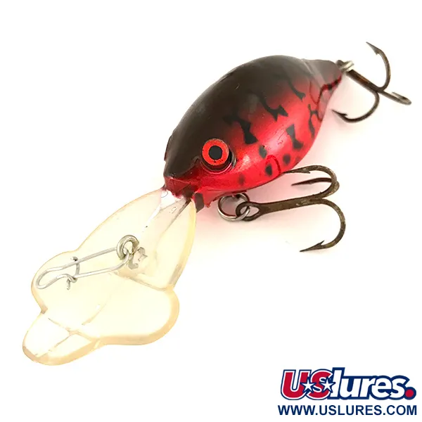 Crankbait Luhr Jensen Hot Lips Express, Red Tiger, 12g, Plongeur, #7507