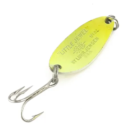 Luhr Jensen Little Jewel Cuillère, Jaune/Rouge, 7g, UV Glow, #7519