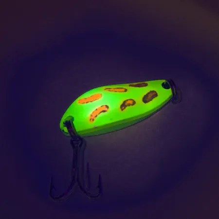 Luhr Jensen Little Jewel Cuillère, Jaune/Rouge, 7g, UV Glow, #7519