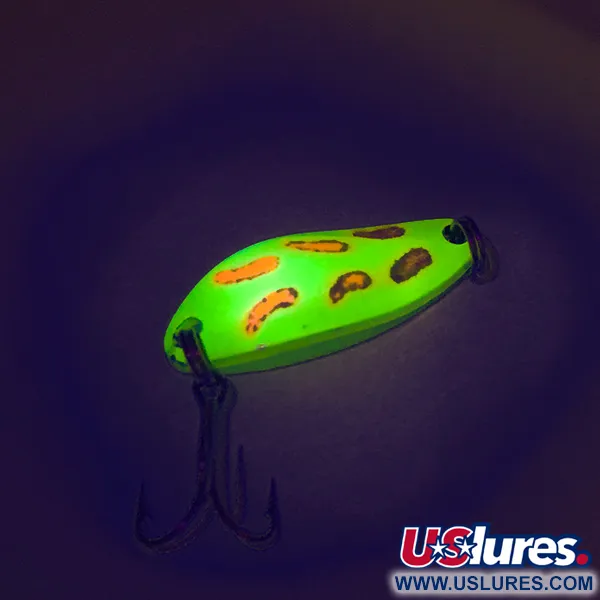 Luhr Jensen Little Jewel Cuillère, Jaune/Rouge, 7g, UV Glow, #7519