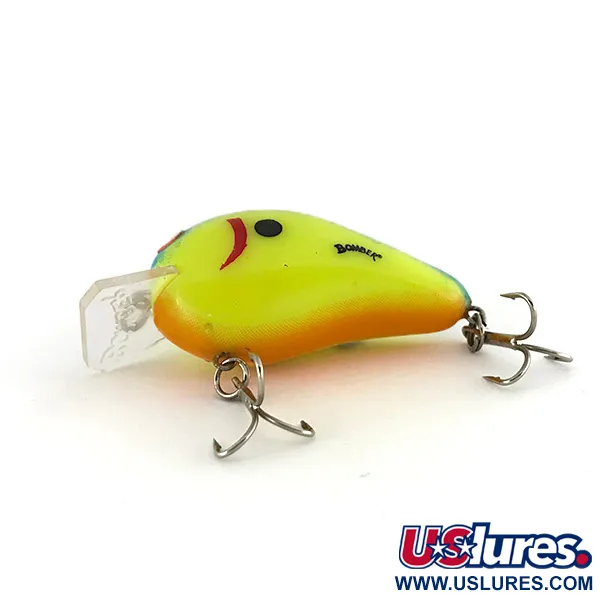Bomber SQUARE A Crankbait, OB, 6g, Phosphorescent, #7527