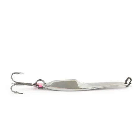 Johnson Lujon Jig Lure Jig, Nickel, 14g, Languette rose, #7541