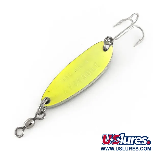 Luhr Jensen Krocodile UV Cuillère, UV Glow, 9g, Triple, #7542