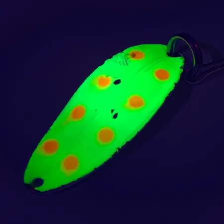 TODDCO Main liner UV Cuiller, Jaune/Rouge/Nickel, 11g, UV, #7555