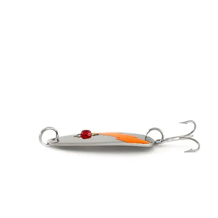 Red Eye Evil Eye UV Cuillère, Nickel/Orange/Red Eye, 14g, UV, #7556
