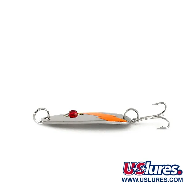 Red Eye Evil Eye UV Cuillère, Nickel/Orange/Red Eye, 14g, UV, #7556
