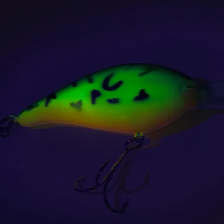 Norman Deep Little N UV Crankbait, Fire Tiger, 16g, UV actif, #7572