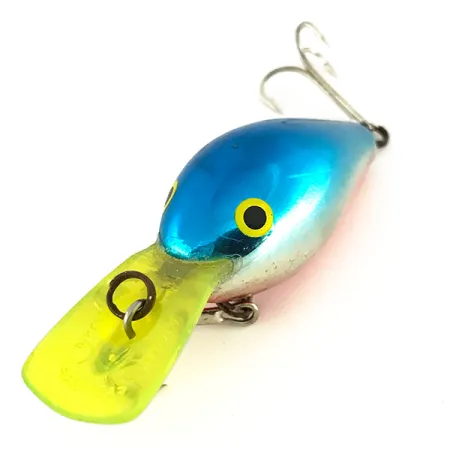 Rapala Fat Rap Crankbait, Silver Blue, 8.8g, Plongeant, #7573