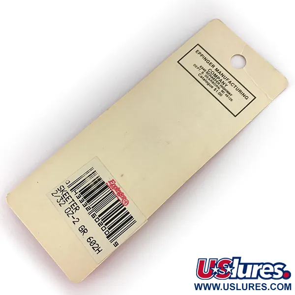 Eppinger Dardevle Skeeter Cuillère, Noir/Blanc, 2g, Ultra-légère, #7580