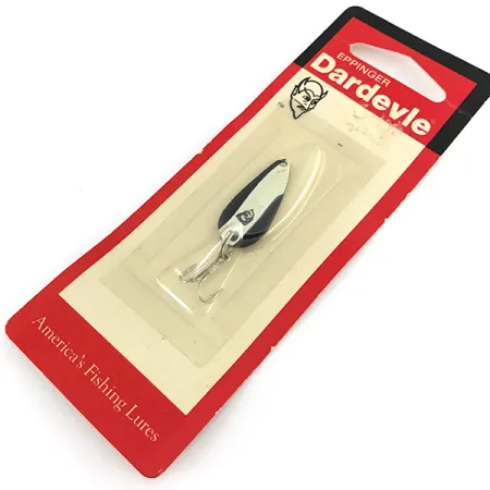 Eppinger Dardevle Lildevle Cuillère, Black / White, 3,5g, #1302