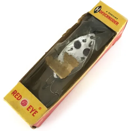 Hofschneider Red Eye Cuillère, Nickel / Yeux Rouges, 6,5g, #7583