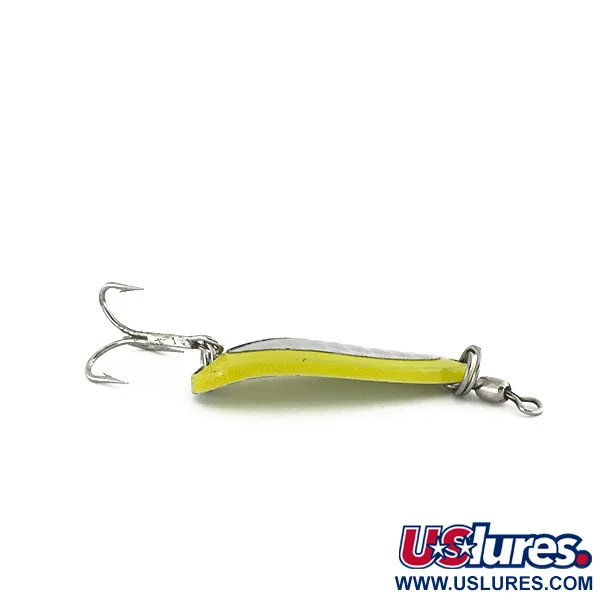 Luhr Jensen Krocodile UV Cuillère, Yellow, 9g, Réactif UV, #7604