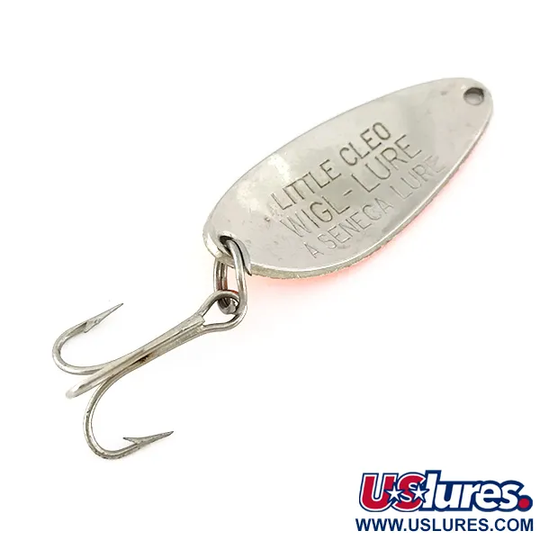 Cuillère Seneca Little Cleo UV, Jaune/Orange/Nickel, 7g, Effet UV, #7609