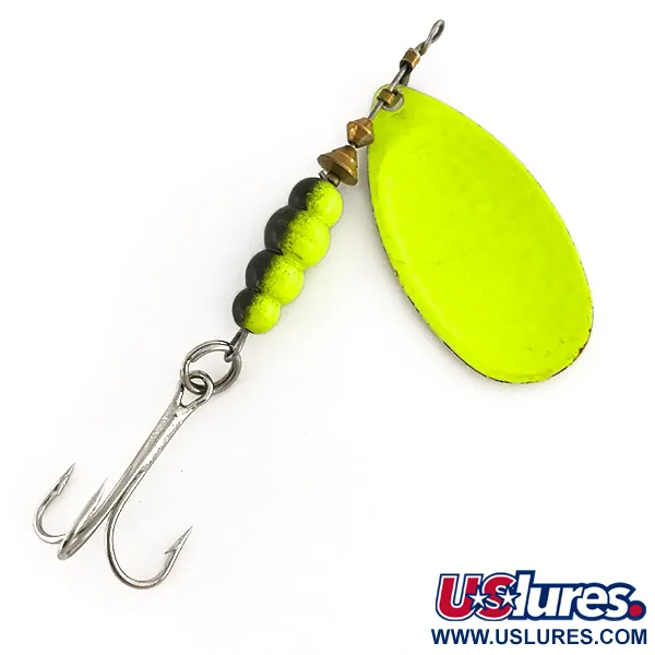 Mepps Aglia 5 Fluo UV Cuiller, Chartreuse, 14g, Palette UV, #7621