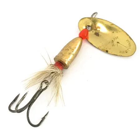 Blue Fox Bullet Vibrax 1 Foxtail Cuillère, Laiton, 5g, Crochet Habillé, #7627