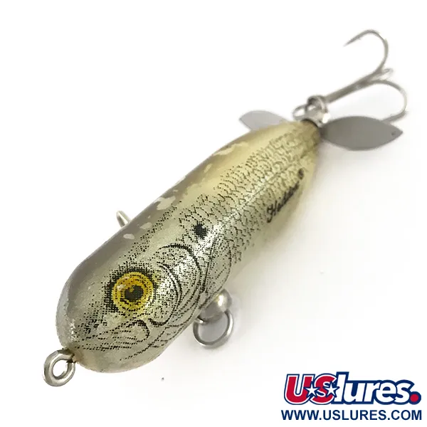 Heddon Baby Torpedo Leurre Surface, Argent, 9g, Vintage, #7644