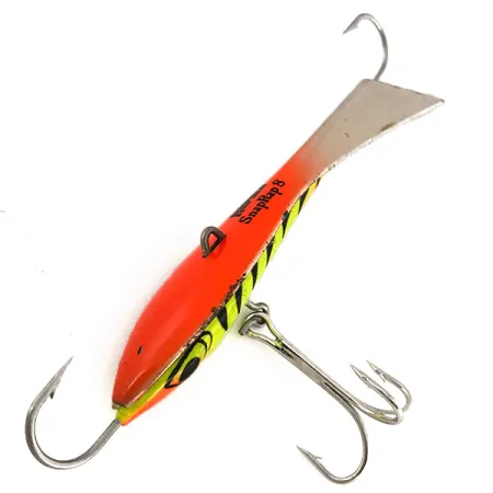 Rapala Snap Rap 8 Leurre Jig, Fire Tiger, 21g, Ailettes, #7647