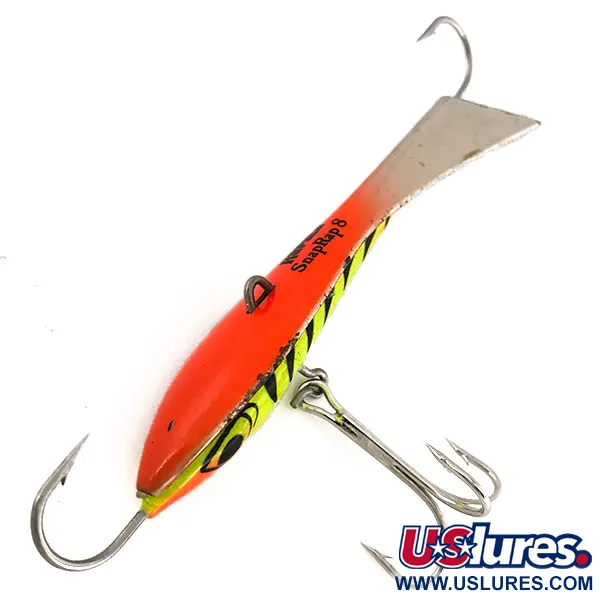 Rapala Snap Rap 8 Leurre Jig, Fire Tiger, 21g, Ailettes, #7647