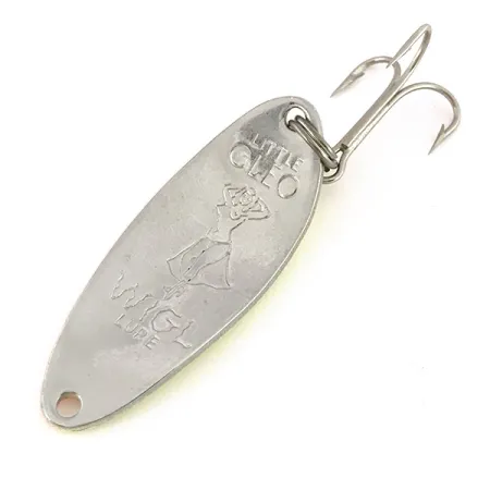 Seneca Little Cleo (Hula Girl) UV Cuillère, Jaune/Orange/Nickel, 10g #7662