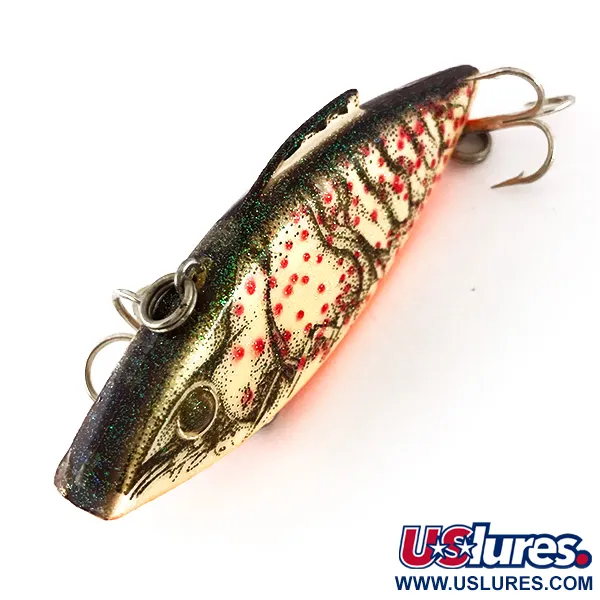 Bill Lewis Rat-L-Trap Lipless Crankbait, Orange/Crème, 14g, #7664