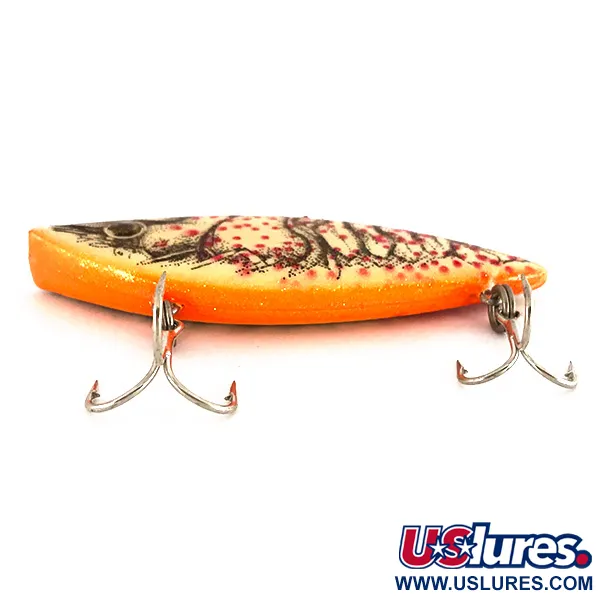 Bill Lewis Rat-L-Trap Lipless Crankbait, Orange/Crème, 14g, #7664