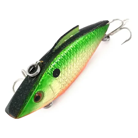 Bill Lewis Rat-L-Trap Lipless Crankbait, Vert-Or-Orange, 14g, #7667