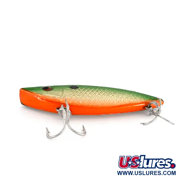 Bill Lewis Rat-L-Trap Lipless Crankbait, Vert-Or-Orange, 14g, #7667