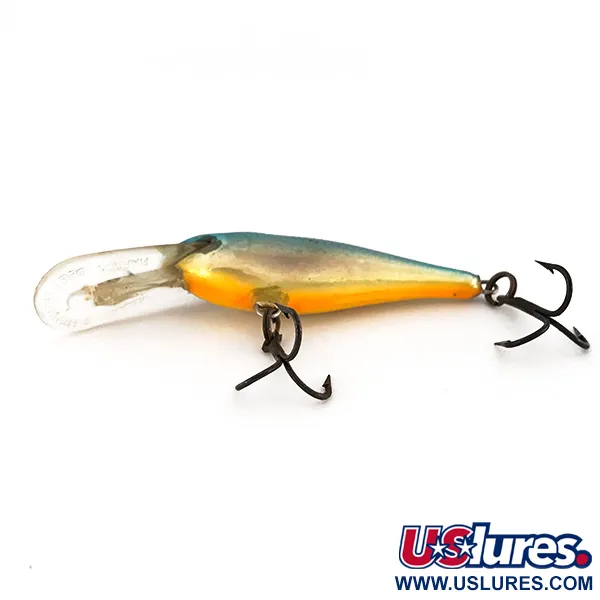Rapala Shad Rap Deep Runner 05 Poisson-nageur, Bleu, 5g, Balsa, #7670