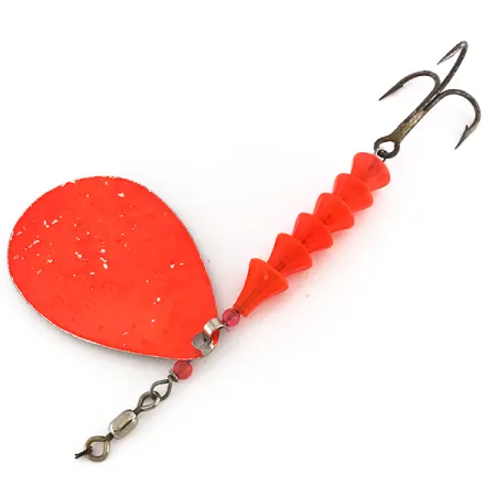 Luhr Jensen Dave Davis UV Cuillère Traîne, Nickel/Rose, 17g, UV, #7673