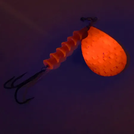 Luhr Jensen Dave Davis UV Cuillère Traîne, Nickel/Rose, 17g, UV, #7673