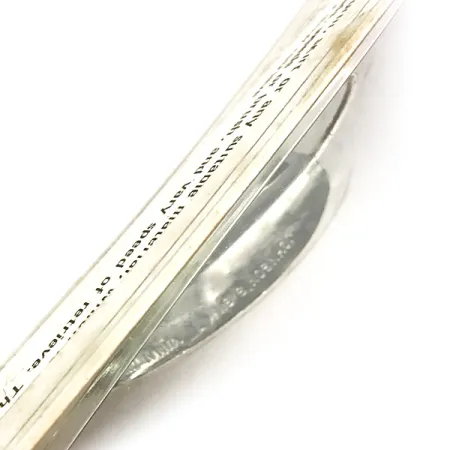 Weedless Johnson Silver Minnow Cuillère, Argent, 14g, Anti-herbe, #7679