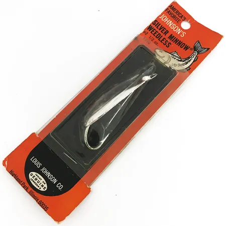 Weedless Johnson Silver Minnow Cuillère, Argent, 14g, Anti-herbe, #7679