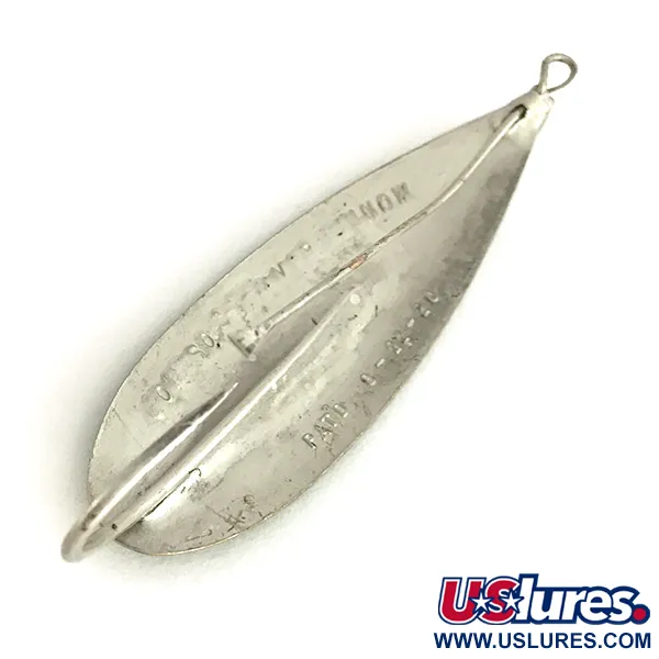 Johnson Silver Minnow Cuillère Anti-Herbe, Argent/Vert, 14g, #7680