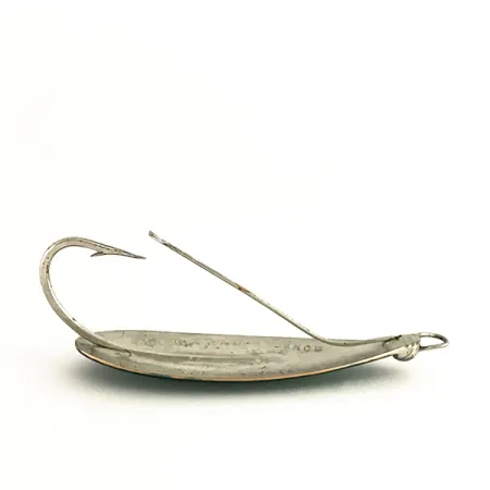 Johnson Silver Minnow Cuillère Anti-Herbe, Argent/Vert, 14g, #7680