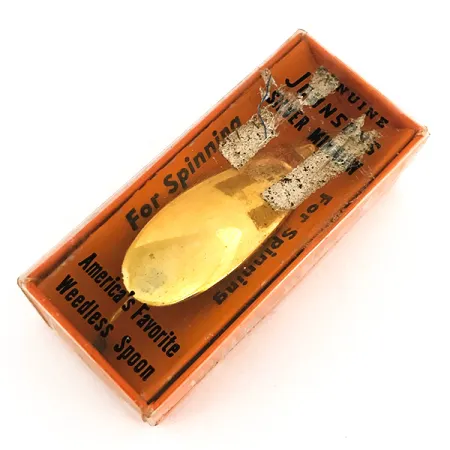 Weedless Johnson Silver Minnow Cuillère, Or, 5g, Anti-herbe, #7681