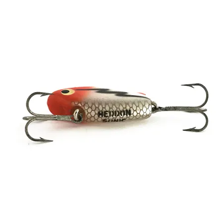 Heddon Sonic Leurre Coulant, Blanc / Rouge, 8.5g, Triples Origine, #7685