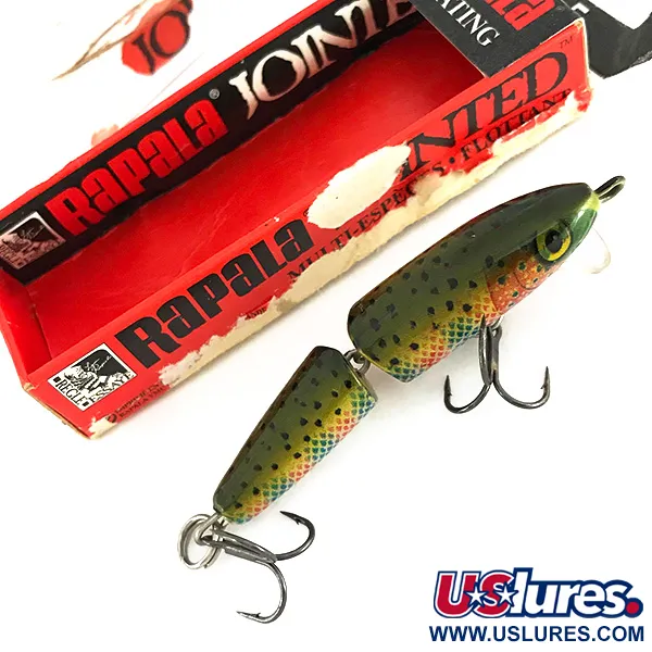 Rapala Jointed J-5 Poisson-nageur articulé, Truite, 4g, flottant, #7688