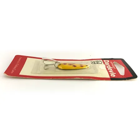 Eppinger Dardevle Midget Cuillère, Five of Diamonds, 6g, Vintage, #7691