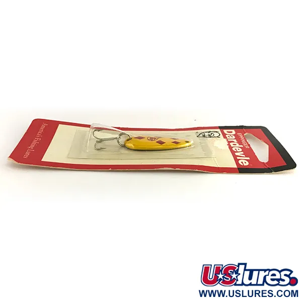 Eppinger Dardevle Midget Cuillère, Five of Diamonds, 6g, Vintage, #7691