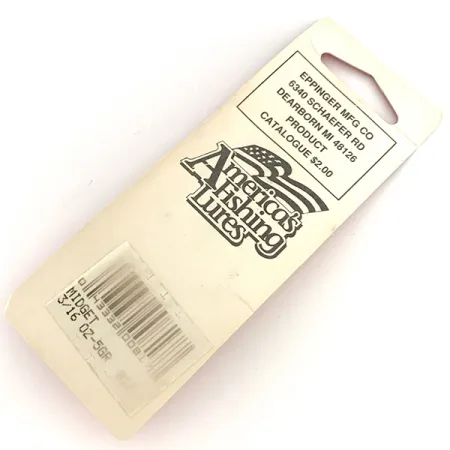 Eppinger Dardevle Midget Cuillère, Five of Diamonds, 6g, Vintage, #7691