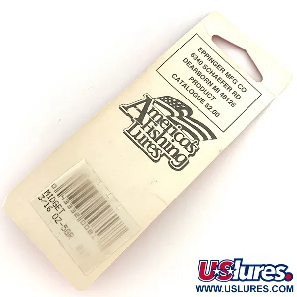 Eppinger Dardevle Midget Cuillère, Five of Diamonds, 6g, Vintage, #7691