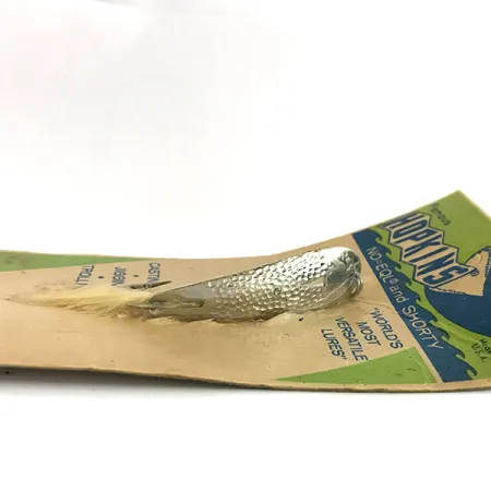 Hopkins 238 Hammered Spoon Cuillère, Argent, 7g, Bucktail, #7694