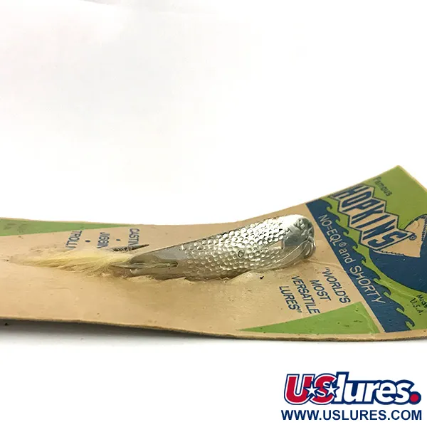 Hopkins 238 Hammered Spoon Cuillère, Argent, 7g, Bucktail, #7694